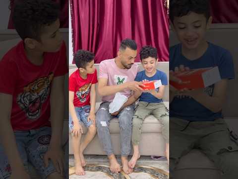 لما بابا يجيب لاخويا تليفون جديد😂