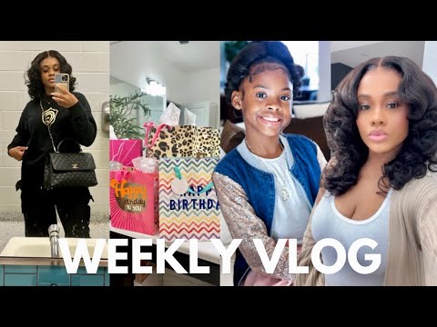 Weekly Vlog! Getting my life together + New me + Birthday Gifts + Just a regular mom of 4