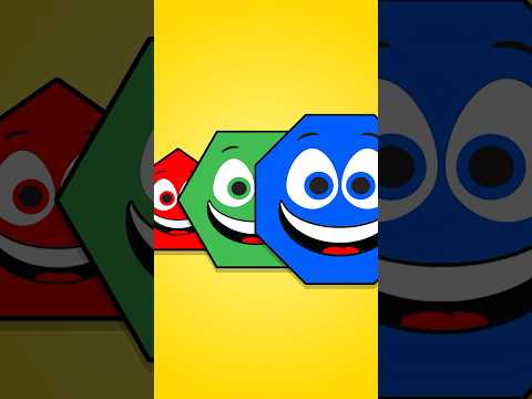 Big Bigger Biggest Shapes Song #remix #shorts #kidssong #dance #learning #learn #toddler #shapes