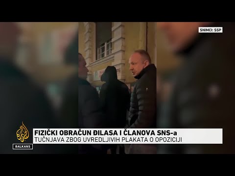 Fizički obračun Đilasa i članova SNS-a: Tučnjava zbog uvredljivih plakata o opoziciji