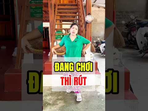Đang chơi thì rút #haxu #haihuoc #funny