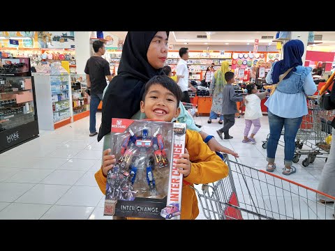 Unboxing mainan Robot