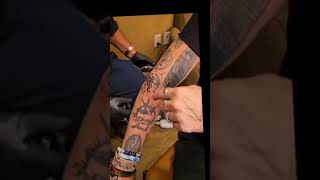 New Tatoo Johnny Depp 2023