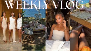 Weekly vlog: Birthday + family visit DR + dinner in a cave + night out + new gym + photoshoot + more