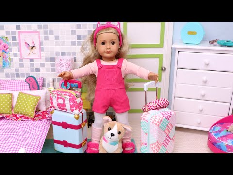 What’s Inside Doll's Travel Bags?