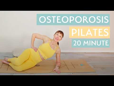 Pilates for Osteoporosis | 20 Minute At Home Pilates | Osteo Friendly Beginner Pilates Workout