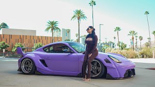 Widebody 987.2 Porsche Cayman on #bags