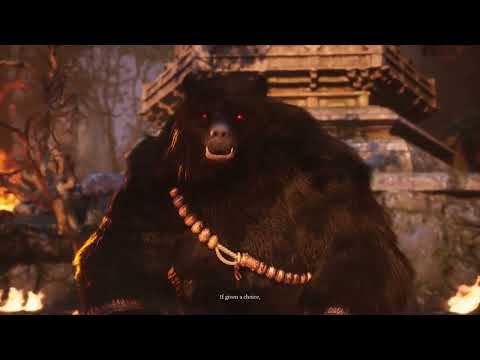 11. Black Myth Wukong: Fight with Black Bear Guai