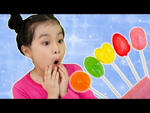 Learn Colors with Lollipops & Funny Baby Finger Family Nursery Rhymes for ะกhildren