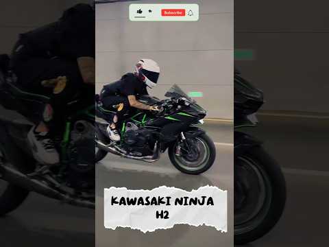 Kawasaki Ninja H2 Roaring Down the Road 😱💥👀. #shorts #viralvideo #kawasakininja #bike