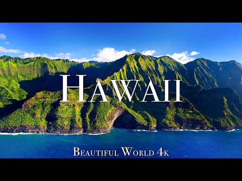 Hawaii 4K Nature Relaxation Film - Meditation Relaxing Music - Amazing Nature