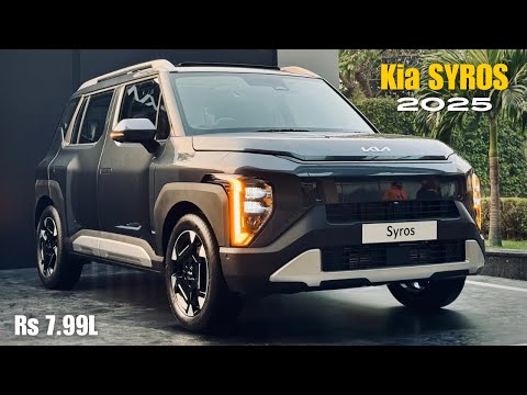 New Kia Syros 2025 🔥 TOP Model - Most Detailed Walkaround Review | Rs 7.99L - Bye Bye Seltos & Sonet