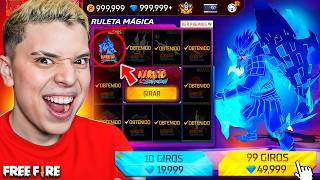 ¡CONSEGUÍ EL SÚPER EMOTE DEL SUSANO DEL CAPÍTULO 2 DE NARUTO X FREE FIRE! 🔥