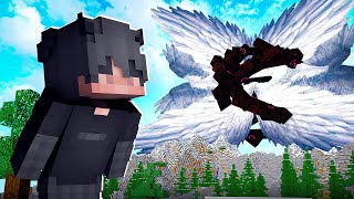Intenté ESCAPAR de DIOS en Minecraft...