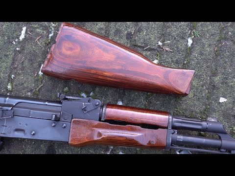 E&L AKM: Original Russian Tula/Izhmash Shellac Wood Finish