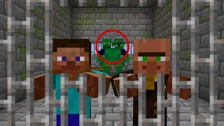 ESCAPE the TROLL PRISON in Minecraft - Gameplay