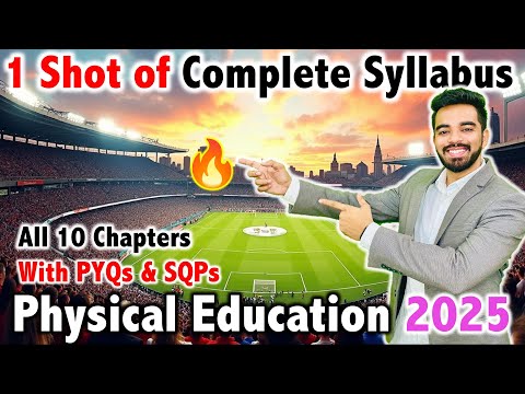 Master CBSE Class 12th Physical Education in RECORD TIME! | 1 Shot of all 10 Chapters | FREE Notes