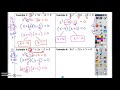 Factoring Quadratics with Leading Coefficients Greater Than 1