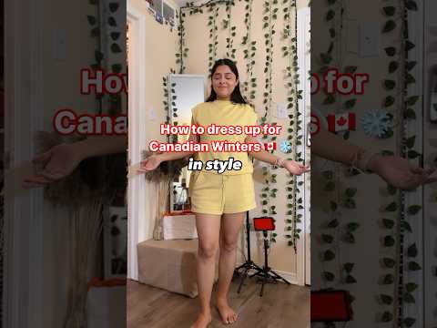 How to dress for canadian winters | #lifeincanada #indianbloggerincanada