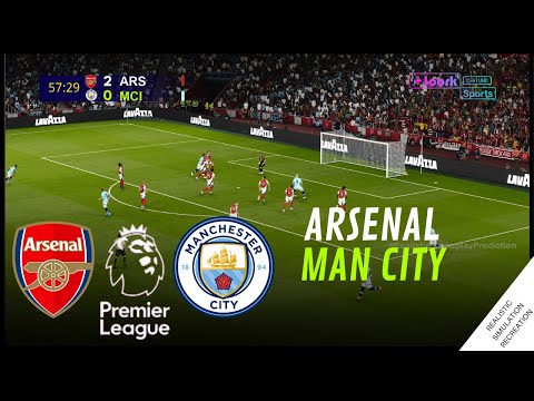 ARSENAL vs MANCHESTER CITY PremierLeague 24/25 Full match Simulation and Prediction