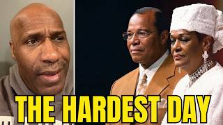 Farrakhan CHOKES UP Delivering Tribute to His Late Wife