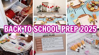 🍎✏️🚌 BACK TO SCHOOL PREP 2025 | Closet Organization, Teacher Gift, Back to School Breakfast