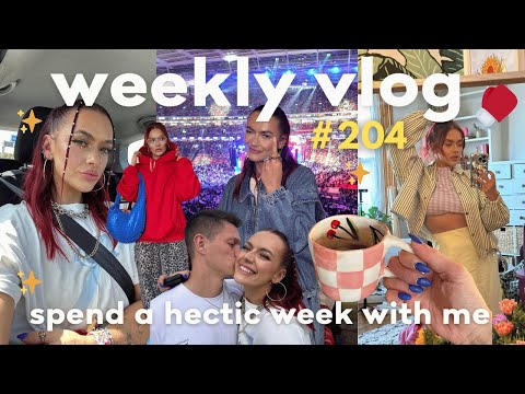 moving again 😂 Joshua v. Dubois fight, Reading festival & more! | WEEKLY VLOG #204 | EmmasRectangle