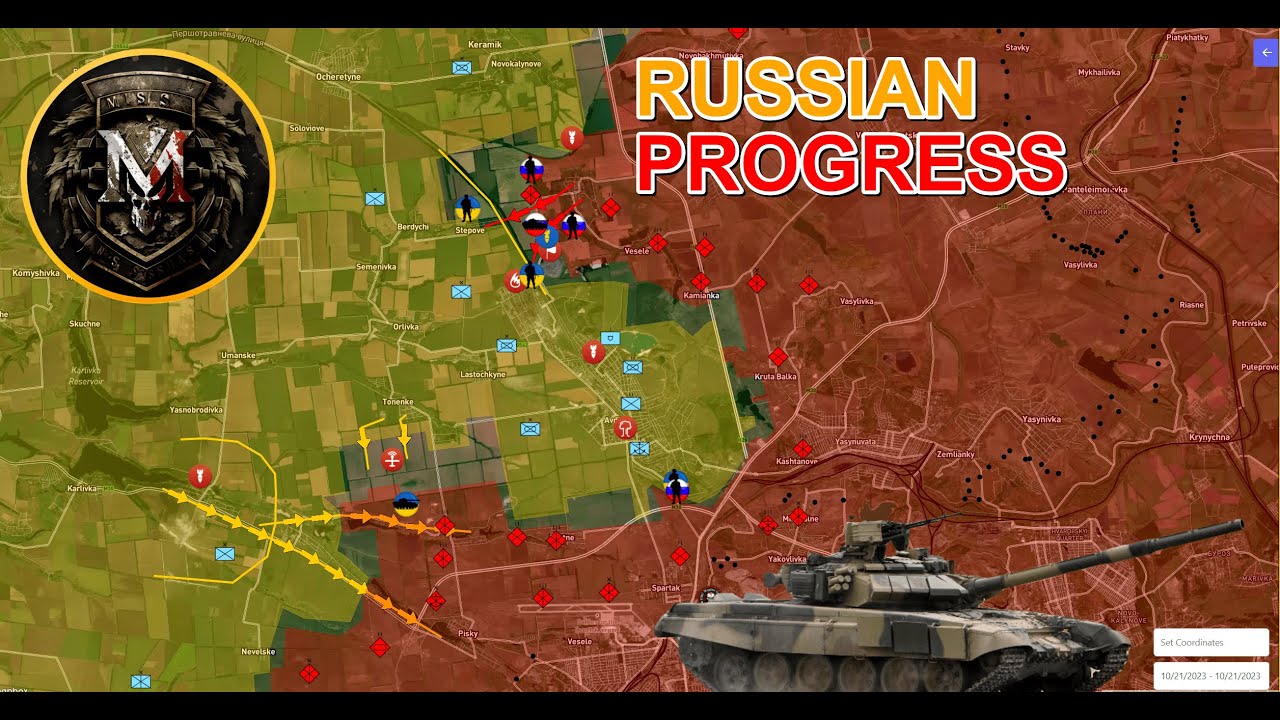 The Fall | Ukrainian Airforce Destruction | Russian Tunnel Offensive. Military Summary 2023.10.21