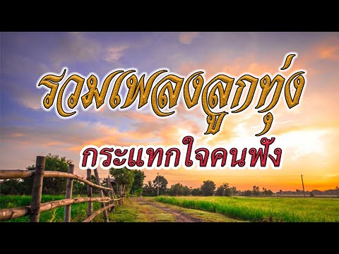 รวมเพลงลูกทุ่ง กระแทกใจคนฟัง