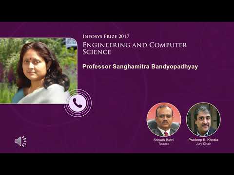 Announcement of the Infosys Prize winner in Engineering & Computer Science