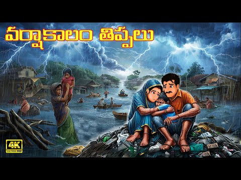 వర్షాకాలం తిప్పలు | Telugu Stories | Telugu Kathalu | Telugu Stories New | Telugu Neethi Kathalu