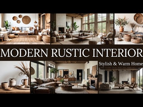 10 Tips for Modern Rustic Interior Design | Create a Stylish & Warm Home