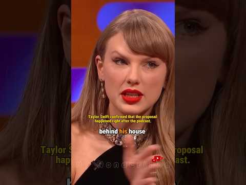 Taylor Swift Confirms Proposal Took Place Right After the Podcast #taylorswift #traviskelce