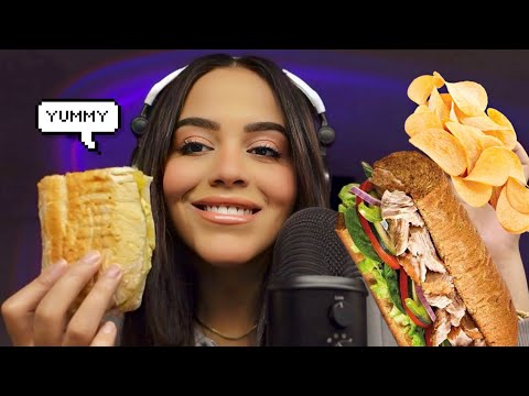 ساندوتش موكبانج + دردشة عن أضرار السوشيال ميديا و الماتشا!🥪🍟#asmr