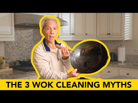 🥘 How to not RUIN a Carbon Steel Wok (3 MYTHS)!