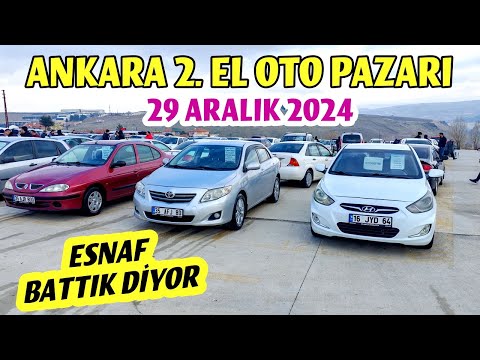 ANKARA OTO PAZARI - 29 Aralık 2024 | Sahibinden 2. El Otomobil Fiyatları ve İkinci El Araba Piyasası