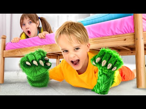 ماذا يختبئ تحت السرير؟ | مغامرة العمل الجماعي الوحشي