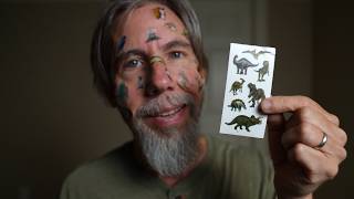 Sticking Banned Stickers On You | ASMR