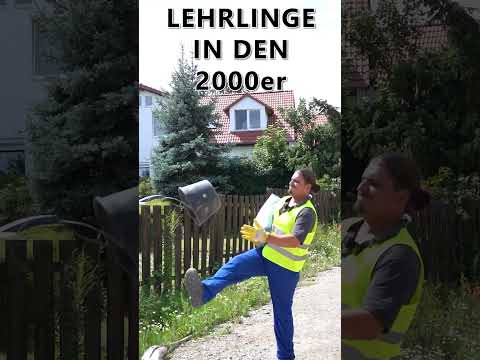Lehrlinge früher vs Heute