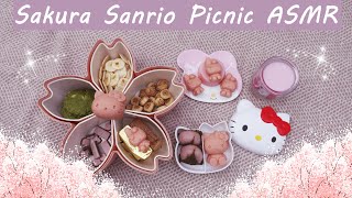 Sakura Sanrio Picnic Kawaii ASMR! #asmr #sakura #sanrio #kawaii #picnic #boba