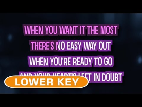 That’s The Way It Is (Karaoke Lower Key) – Celine Dion