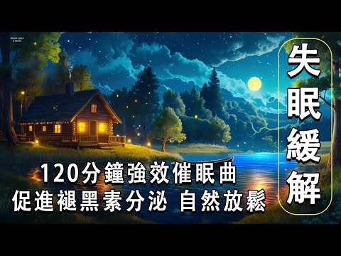 3分鐘安然入睡...失眠緩解★︎★︎★︎120分鐘強效催眠曲 促進褪黑素分泌 自然放鬆助眠減壓·喚醒活力 快速入睡 冥想 BGM