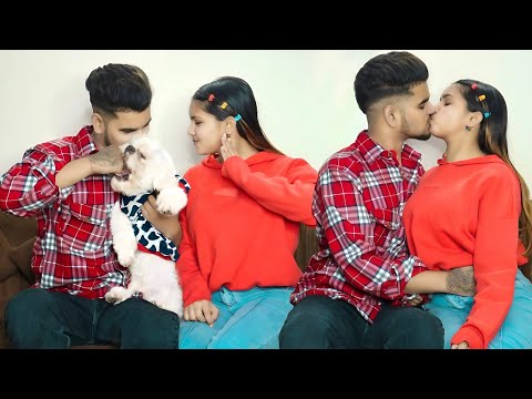 Gullu हमको अलग Karna Chata हैं || Gone So Much Romantic || Real Kissing Prank || Ansh Rajput