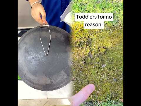Toddlers for no reason #fyp #foryou #relate #toddler #playdoh #mossad