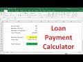 Understanding Loan Payments with Excel