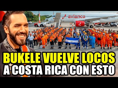 BUKELE VUELVE LOCOS A COSTA RICA CON ESTO - EL SALVADOR NOTICIA