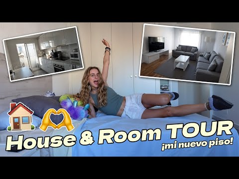 HOUSE y ROOM TOUR 🫶🏠 ¡mi nuevo piso!