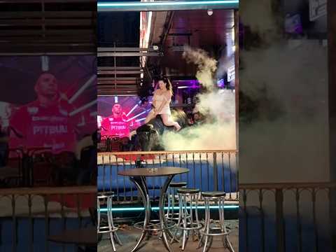 last night machincal bull rider ???