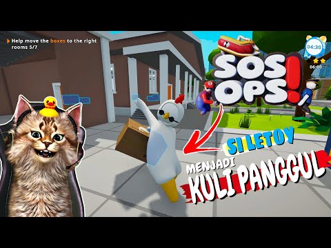 MANUSIA LETOY Menjadi kuli panggul.lucu dan menggemaskan.SOS OPS Gaming