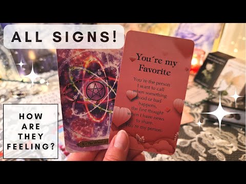 ✨ Their CURRENT FEELINGS for you! RIGHT NOW! 💕😍 All Signs w/ Timestamps Timeless Love Tarot Reading